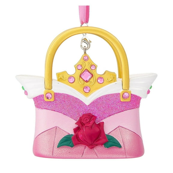 Disney Parks Aurora Purse Handbag Christmas Resin Ornament New with Tags