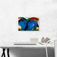 thumbnail image 2 of ARTCANVAS The Large Blue Horses 1911 Canvas Art Print by Franz Marc - Size: 18" x 12" (0.75" Deep), 2 of 9