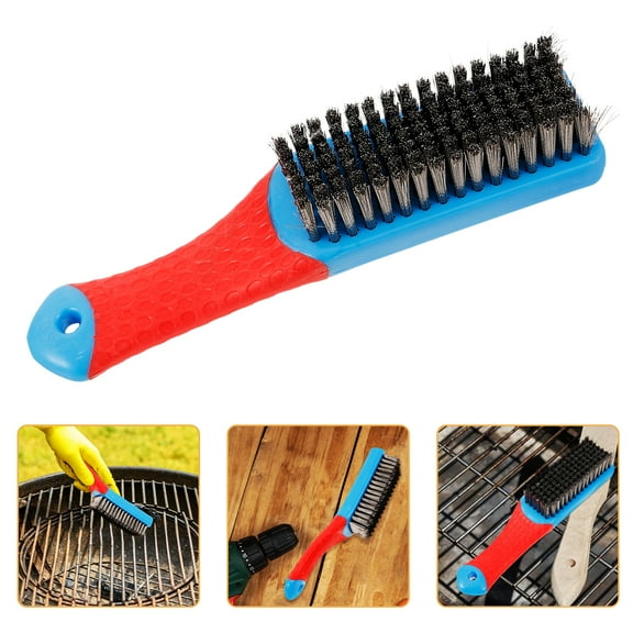 Steel Wire Brush Rust Removal Brush Paint Scrubbing Cleaning Wire Brush Cleaning Brush