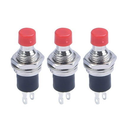 3Pcs High Performance 7.5mm Momentary Push Button Switch Self Return ...