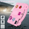 thumbnail image 5 of Dteck for Onn 10.1 Tablet Case (2024) Model#100135925, Child-Proof Handle Grip Holder EVA Shockproof Kids Case Cover with Kickstand for Walmart Onn Tablet Case 10.1 inch (Gen 4),Pink #2, 5 of 6