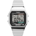 thumbnail image 1 of Reloj Timex Classic Digital de acero inoxidable plateado, 1 of 3