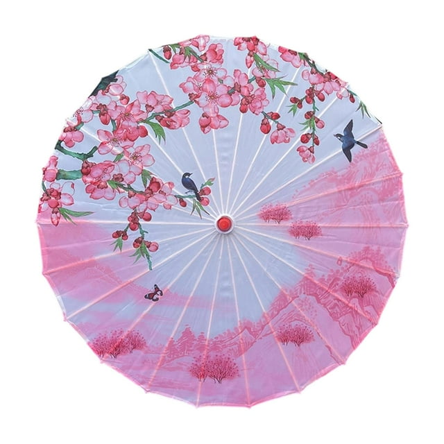 Paraguas de papel chino engrasado, resistente a , ideal para danza clásica, accesorio de vestuario Estilo B
