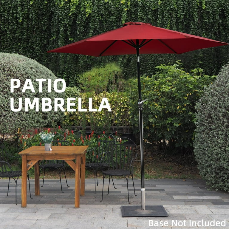 best patio umbrella rectangular Treasure Garden 8x10 Foot Rectangular Crank Lift Auto Tilt Umbrella