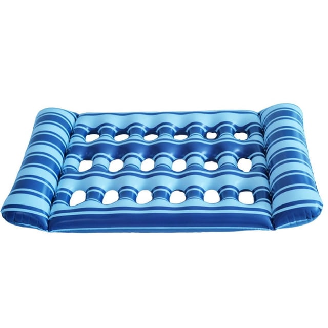 Premium Inflatable Pool Hammock for Adults with Ergonomic Backrest and Breathable Mesh Design