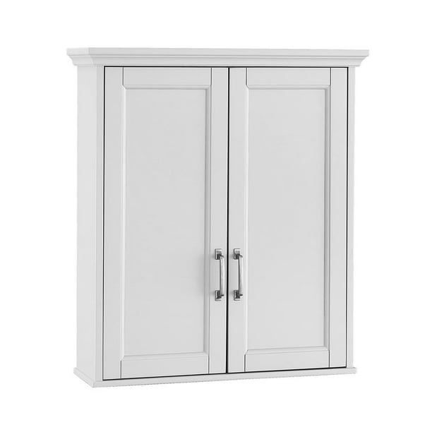 Home Decorators Collection Ashburn 23 1 2 In W X 27 H 8 D Bathroom Storage Wall Cabinet White New Open Box Com - Home Decorators Bathroom Wall Cabinet