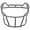 GRAY, variant on Schutt Youth V-EGOP-YF Facemask (Purple)