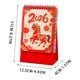 thumbnail image 3 of Uuiauoio 2026 Mini Desk Calendar, 2026 Small Desk Calendar,Mini Standing Flip Calendar, Thick Paper Twin-Wire Binding, Desktop Calendar for Office or Home, 3 of 7