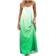 thumbnail image 1 of GHIIYER Robes Maxi pour Dames Femmes Robe Aguichant Dos Nu Imprimée Coupe Ample Sans Manches Longue Légère Confortable à Porter, 1 of 7