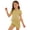 Gold, variant on Haitryli Dance Costumes For Kids Cheer Outfit Shiny Shorts And Peplum Top Set Cheerleading Stage Wear Purple 7-8