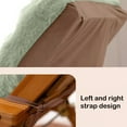 thumbnail image 5 of Usbinx Life Recliner Cushion Thickened Lazy Chair Rocking Chair Seat Cushion Winter Velvet Backrest Pad 15.76*39.40*1.18in Multiple Colors 1 Pack, 5 of 6
