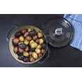 thumbnail image 7 of Lodge Cast Iron 6 Quart Enameled Dutch Oven, Midnight Chrome Black, 7 of 7