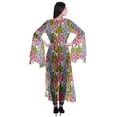thumbnail image 4 of Moomaya Viscose Georgette Printed Long Shrug Slit Sleeves Cardigans For Women, 4 of 5