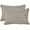 Pebble, variant on Outdoor/Indoor Sunbrella Set of 2 Toss Pillows 18 inch x 12 inch x 5 inch Rectangular Connection with Pipe (Pebble)
