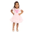 thumbnail image 2 of Minnie Mouse Toddler Girls Graphic Tutu Dress with Short Sleeves, Sizes 12M-5T, 2 of 7