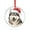 style-1, variant on Xmas Ornament Cartoon Cute Bookworm Sloth Reading Books Round Ornament Darling Sloth Themed Christmas Holiday Hanging Ornaments Xmas Tree Decor for Family Friends Lovers