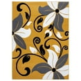 thumbnail image 6 of Luxe Weavers Modern Floral Yellow 5x7 Area Rug for Living Rooms, 6 of 7