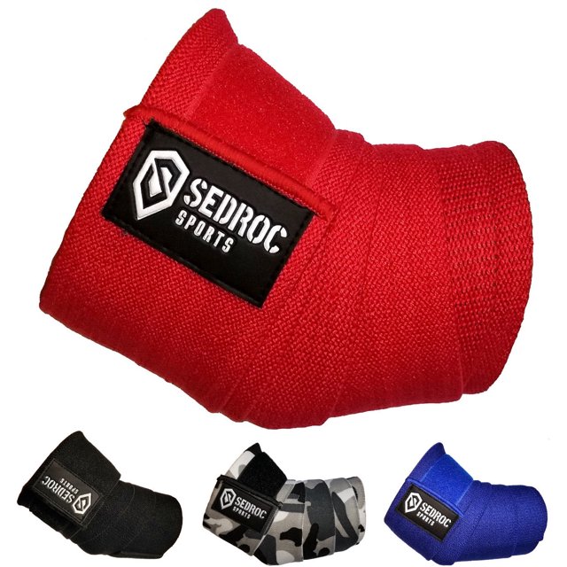 Sedroc Sports Weight Lifting Elbow Support Wraps Powerlifting Gym
