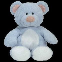 ty blue teddy bear