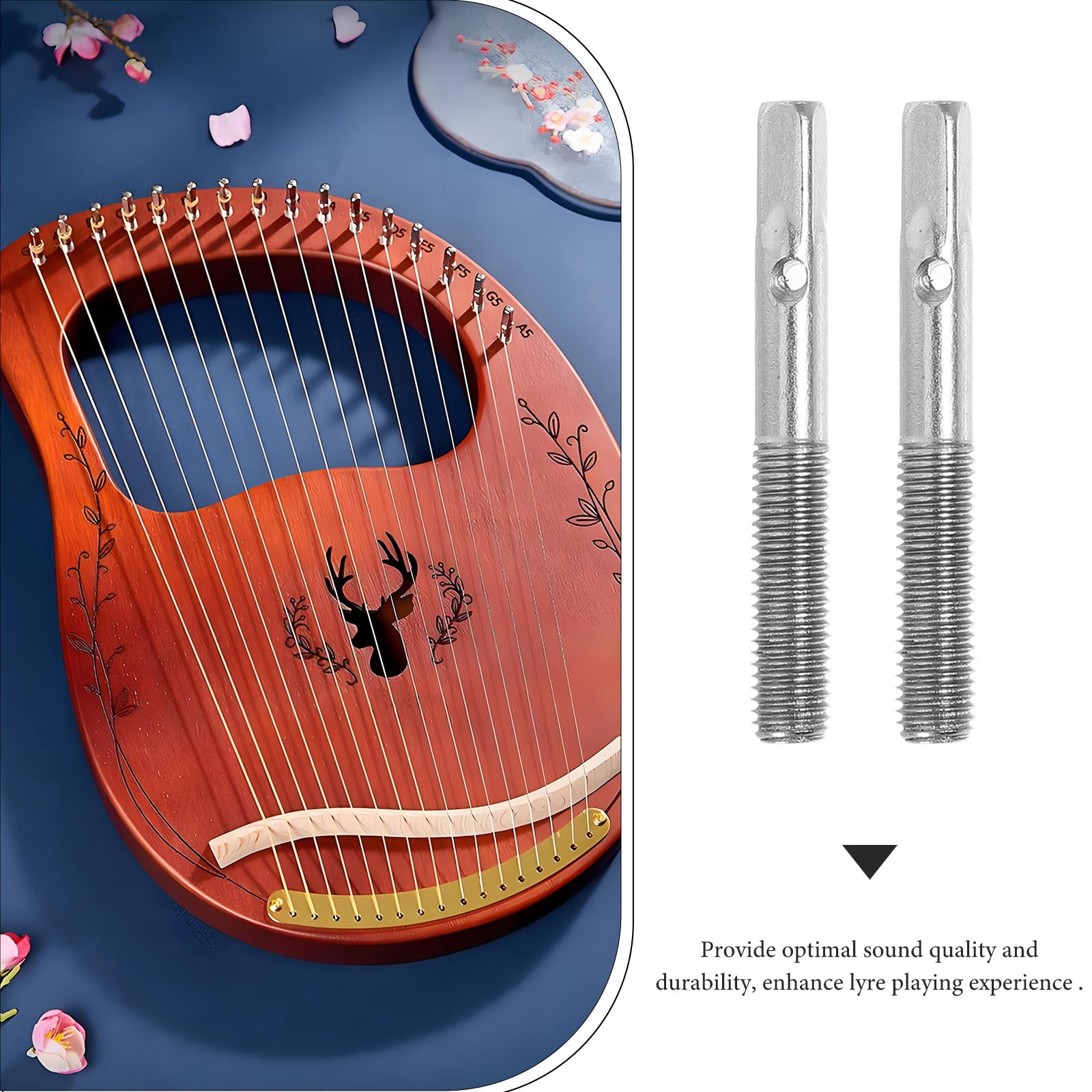 LOLIPPYY Instrument Pin Set for Precise Tuning Adjustments - 1 Set of Accessories