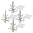 thumbnail image 1 of LOLIPPYY 1 Set Sink Repair Kit Iron Square Design for Undermount Kitchen Sinks, 1 of 6
