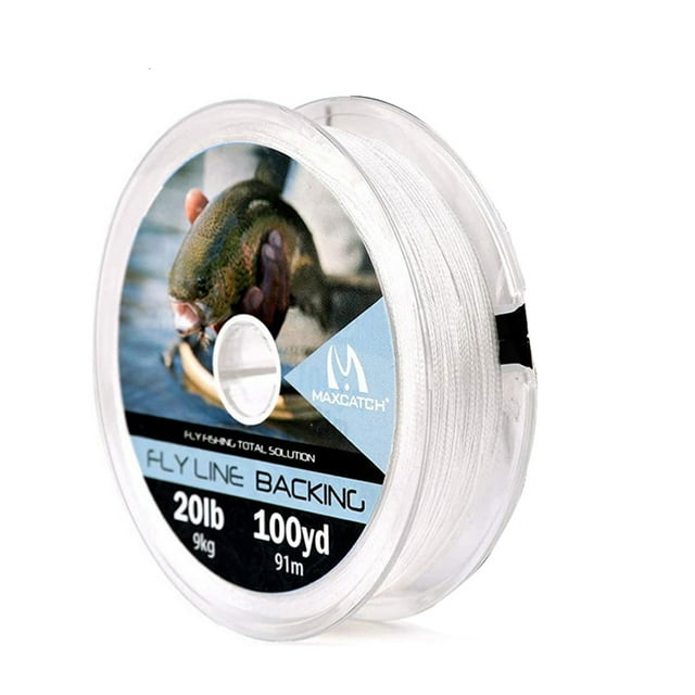 Ligne de Pêche Tressée 20/30LB 50/100/300 Yards Multi Couleurs Ligne de Pêche Blanche 20LB 300YARD