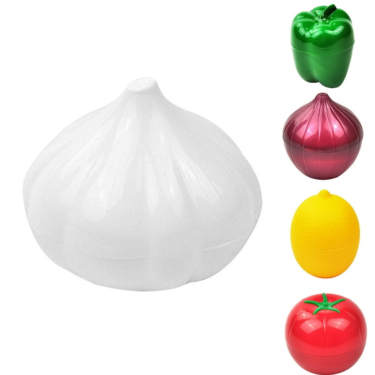 1pc Green Pepper Shaped Plastic Food Preservation Container, Pp