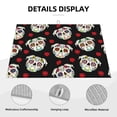 thumbnail image 3 of Yiaed PUG Print Highly Absorbent Microfiber Kitchen Counter Mat, Dish Drying Pad for Dishes, Utensils, Pots and Pans, Large 18" x 24", 3 of 7