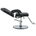 thumbnail image 6 of Classic Reclining Barber Chair Salon Chair with Heavy Duty Hydraulic Pump 360°Rotation Chair, 6 of 8