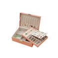 thumbnail image 2 of Organizador De Joyas, Caja Organizadora De Joyas Lujosa Clásica, Caja De Almacenamiento De Joyas De Cuero, Soporte Multifuncional Para Joyas, Accesorio Para Pendientes Advancent HA019216-00, 2 of 7