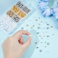 thumbnail image 2 of 810Pcs Round Pearl Beads 6mm 8mm Pearl Beads for Crafts Golden Silver Round Oval Plastic Beads, 2 of 6