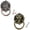 Bronze, variant on Tibvox Drawer Knob Retro Metal Cabinet Cupboard Door Pulls Lion for Head Shaped Vintage Ring Pulls Wardrobe Box Handle Househol