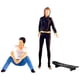 thumbnail image 1 of Figura masculina femenina en miniatura, figuras de personas pintadas a mano 1:64, figura de personaje deportivo Diorama para diseño de mesa de arena, 1 of 9