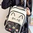 thumbnail image 4 of Hsqqdc Cat Clear Window Nylon Ita Backpack Large Capacity Knapsack Travel Daypack, 4 of 7