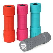 Dynato 4-Pack Mini Flashlight, Super Bright LED Flashlights Set with AAA Batteries Included