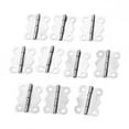 thumbnail image 1 of SHISUYAN 10pcs Mini Style Cabinet Drawer Plane Hinges Connectors, 1 of 1