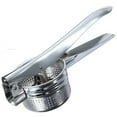 Stainless Steel Potato Masher Ricer Fruit Juicer Vegetable Press Chrome