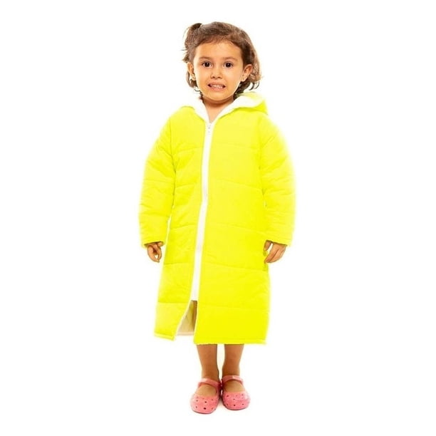 Bata de Natación MASHO para niños amarilla talla 2 BN01A
