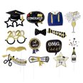thumbnail image 1 of 14PCS 2020 Graduation Season Photo Props Paper Photo Decoration Party supplies 50th Birthday Photo Props, 1 of 4