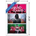 thumbnail image 3 of Netflix Squid Game - Collage Wall Poster, 14.725" x 22.375", Framed, 3 of 5