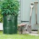thumbnail image 3 of Bolsa de cultivo de patatas para jardín, 2 unidades, tejido de polietileno, para jardinería, maceta gruesa, para verduras, con asas, color verde oscuro, verde oscuro, 3 of 5