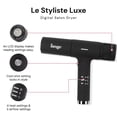 thumbnail image 2 of L'ANGE HAIR Le Styliste Luxe Digital Luxury Hair Dryer | Quiet Brushless Blow Dryer with Diffuser | Hairdryer with 4 Heat & 2 Speed Settings | Negative Ion Technology | Best Hair Dryer for Blowouts, 2 of 5