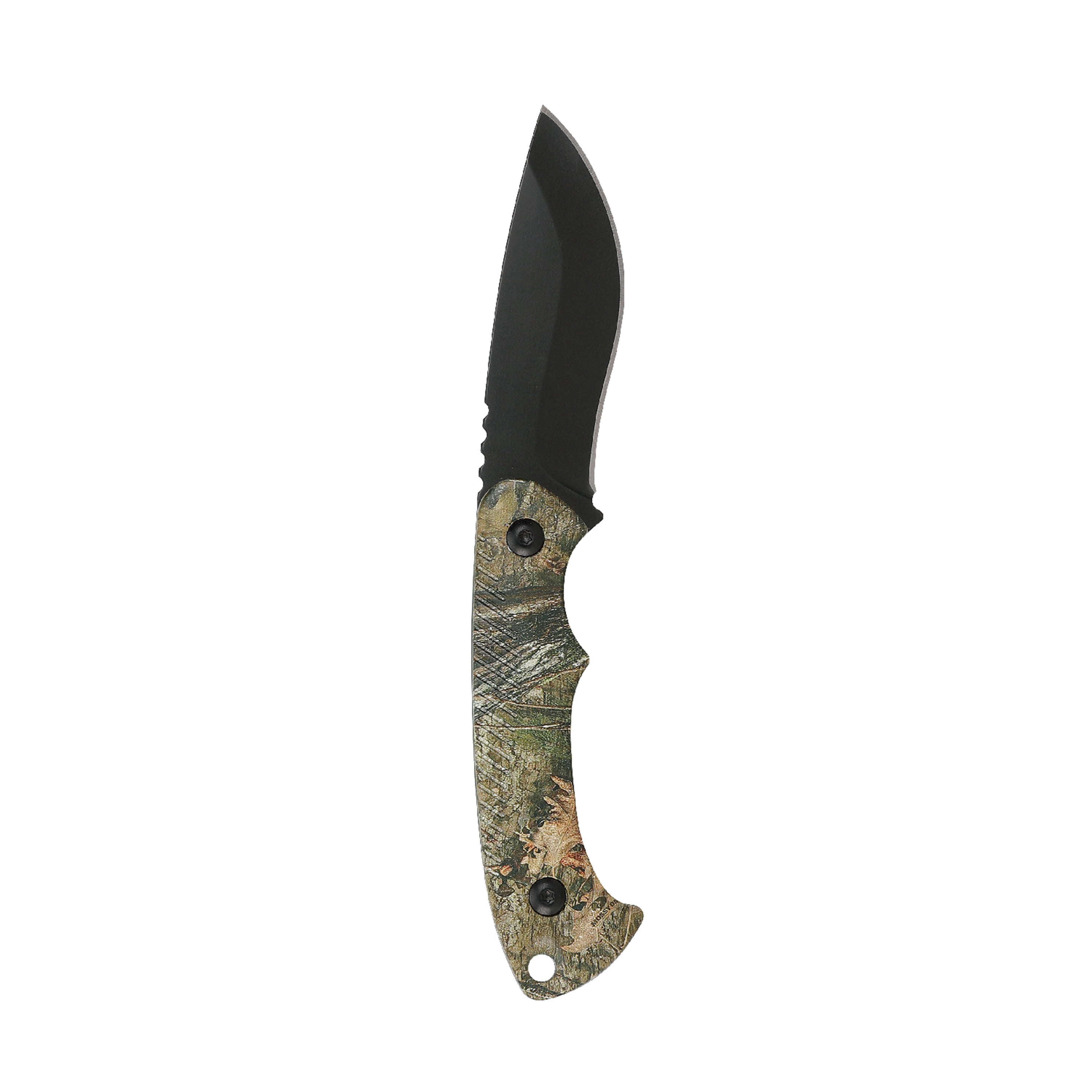 Ozark Trail Wanderer 7.5 inch Fixed Knife, Mossy Oak Handle, Sheath Included