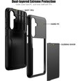 thumbnail image 3 of for Samsung S24 Plus Case with Card Holder Dual Layer Heavy Duty Protective Case Hidden Card Slot Slim Wallet Case for Samsung S24 Plus 6.7''(Black), 3 of 13