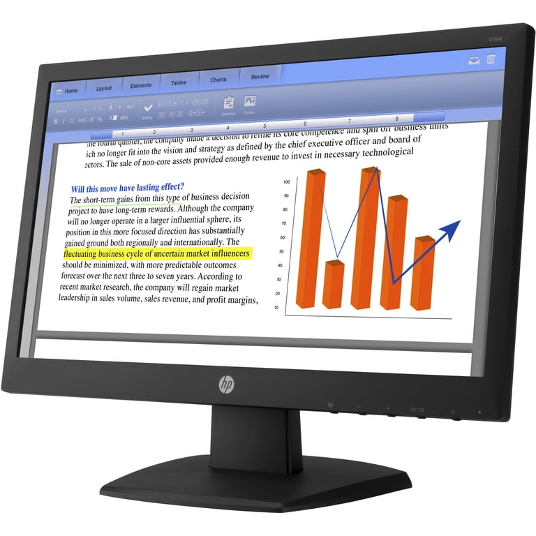 HP V194 - LED monitor - 18.5