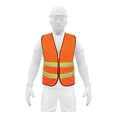thumbnail image 1 of Chaleco De Seguridad Con Cierre Naranja Truper TRUPER CHS-600N, 1 of 2