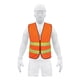 thumbnail image 1 of Chaleco De Seguridad Con Cierre Naranja Truper TRUPER CHS-600N, 1 of 2