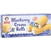 McKee Foods Little Debbie Blueberry Creme Rolls, 6 ea