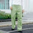 thumbnail image 3 of Relaxed-Fit Pants - Comfortable Breathable Sweatpants with Pockets and Elastic Waistband for Hiking & Outdoor Activities, 3 of 10