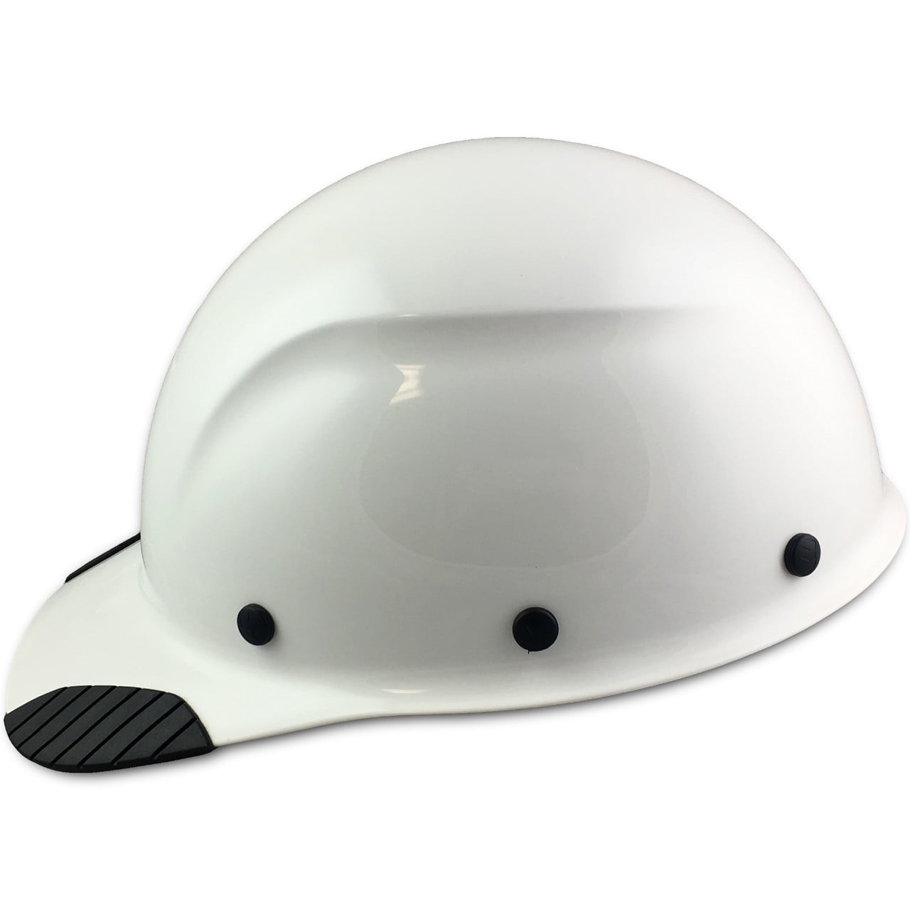 DAX Fiberglass Composite Hard Hat - Cap Style White with Tote